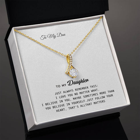 to my daughter