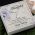 Birthday Necklace to My Beautiful Daughter
