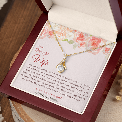 18K Yellow Gold Necklace for my Beautiful wife