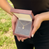18K Yellow Gold Necklace Gift to Amazing Moher of My Kids