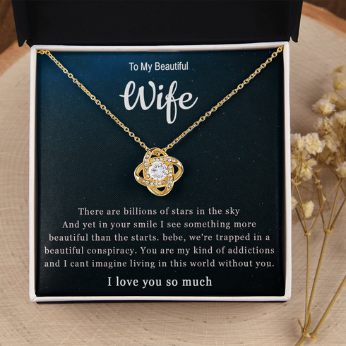 18K Yellow Gold Necklace for Star of My Life