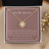 Beautiful 18K Yellow Gold Necklace for My Queen