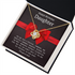 18K Yellow Gold Necklace Birthday Gift to My Daughter