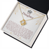 Gold Necklace To my Little Girl