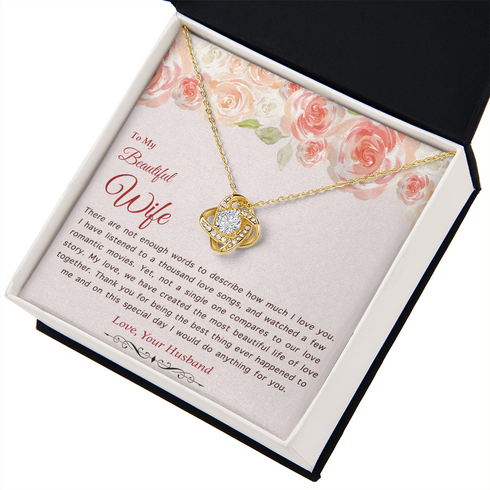 18K Yellow Gold Necklace for my Beautiful wife