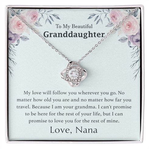 14K White Gold Necklace for My Granddaughter