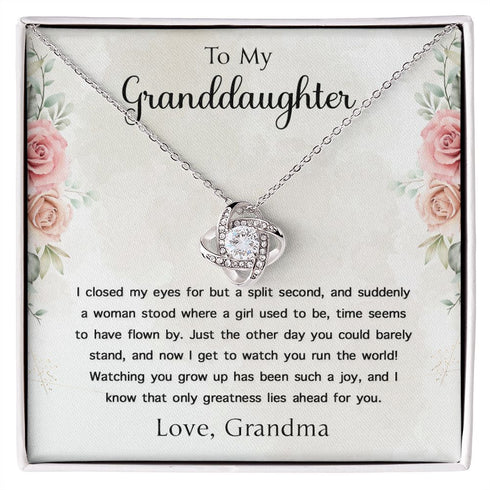 Gift Necklace for My Wonderful Granddaughter