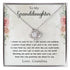 Gift Necklace for My Wonderful Granddaughter