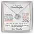 To My Granddaughter Necklace
