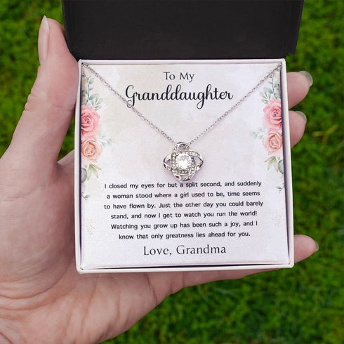Gift Necklace for My Wonderful Granddaughter