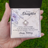 Birthday Necklace to My Beautiful Daughter
