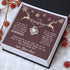 To My Daughter, Christmas card with Necklace