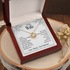 Gold Necklace for Wife with Love you Forever card