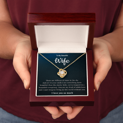 18K Yellow Gold Necklace for Star of My Life
