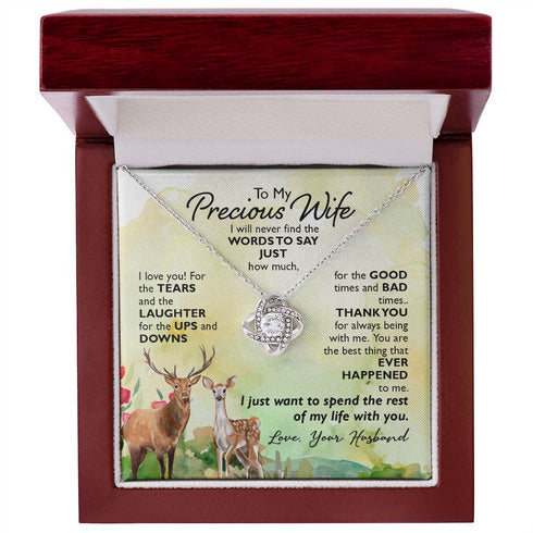 Wife Necklace, Anniversary Gift For Wife Birthday Gift, Wife Gifts For Her, Wife Jewelry