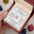 To My Granddaughter Necklace