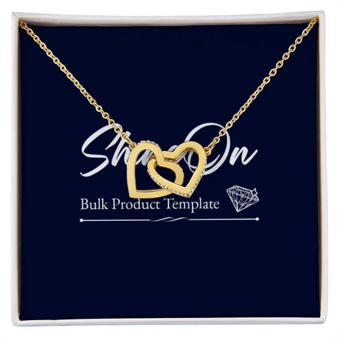 Interlocking Hearts 18 K Yellow