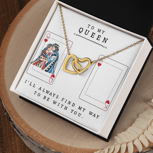 Gift To My Poker Wife With Gold Necklace