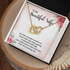 Gold Necklace Gift To My Lovely Drinking Wife