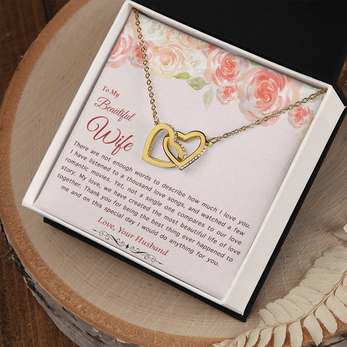18K Yellow Gold Necklace for my Beautiful wife