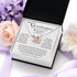 Rose Gold Necklace For Granddaughter - Most Beautiful Chapter