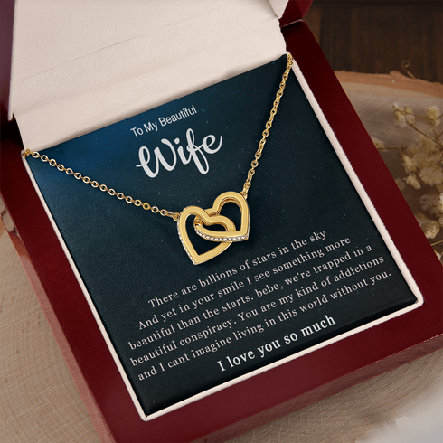 18K Yellow Gold Necklace for Star of My Life