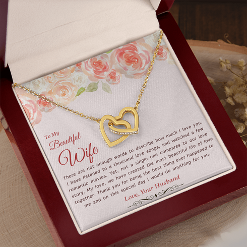 18K Yellow Gold Necklace for my Beautiful wife