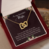 18K Yellow Gold Necklace for Wife, Light of my life
