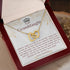 Two Heart Necklace for My lovely Granddaughter