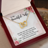 Gold Necklace Gift To My Lovely Drinking Wife