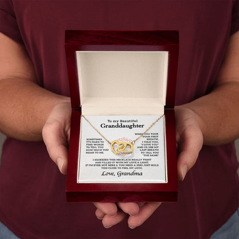 Gift Necklace to My Beautiful Granddaughter