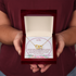 Gold Necklace Gift for Wife, Our beautiful Romance