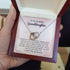 Granddaughter Heart Necklace, With Message card