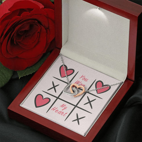 Gift to My Souldmate, You Won My Heart, Necklace for Lover