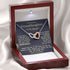 Necklace Gift To My Granddaughter - If We are Not Together Card