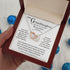 Rose Gold Necklace For Granddaughter - Most Beautiful Chapter