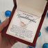Rose Gold Necklace For Granddaughter - To my Beautiful Granddaughter