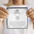 LK-10058 Love Knot Necklace for wife