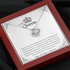 LK-10058 Love Knot Necklace for wife