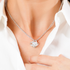LK-10058 Love Knot Necklace for wife