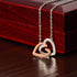 Heart Touching Necklace Gift For Granddaughter